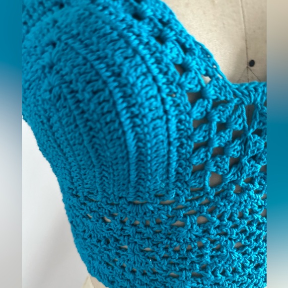 Never worn crochet halter top - Picture 2 of 4
